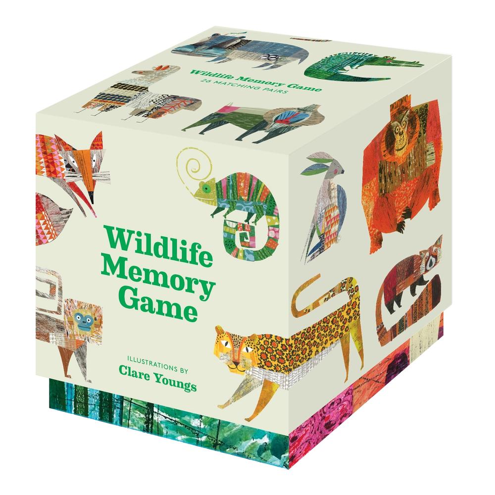 Wildlife Memory Game, 9781797236322