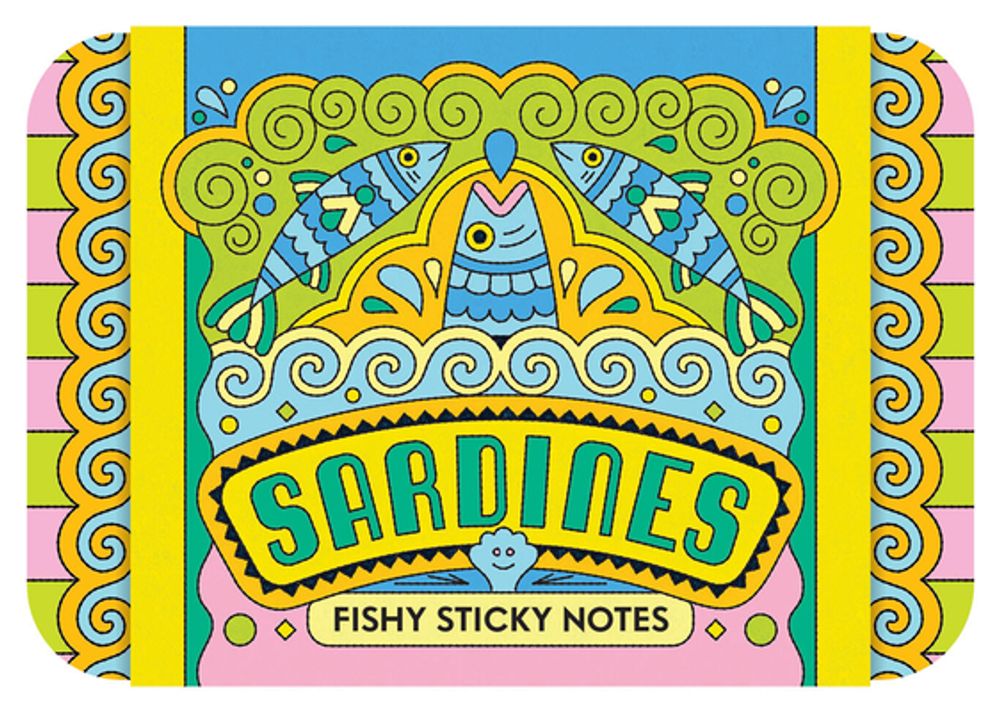 Sardines Fishy Sticky Notes by Chronicle Books - ISBN: 9781797236353