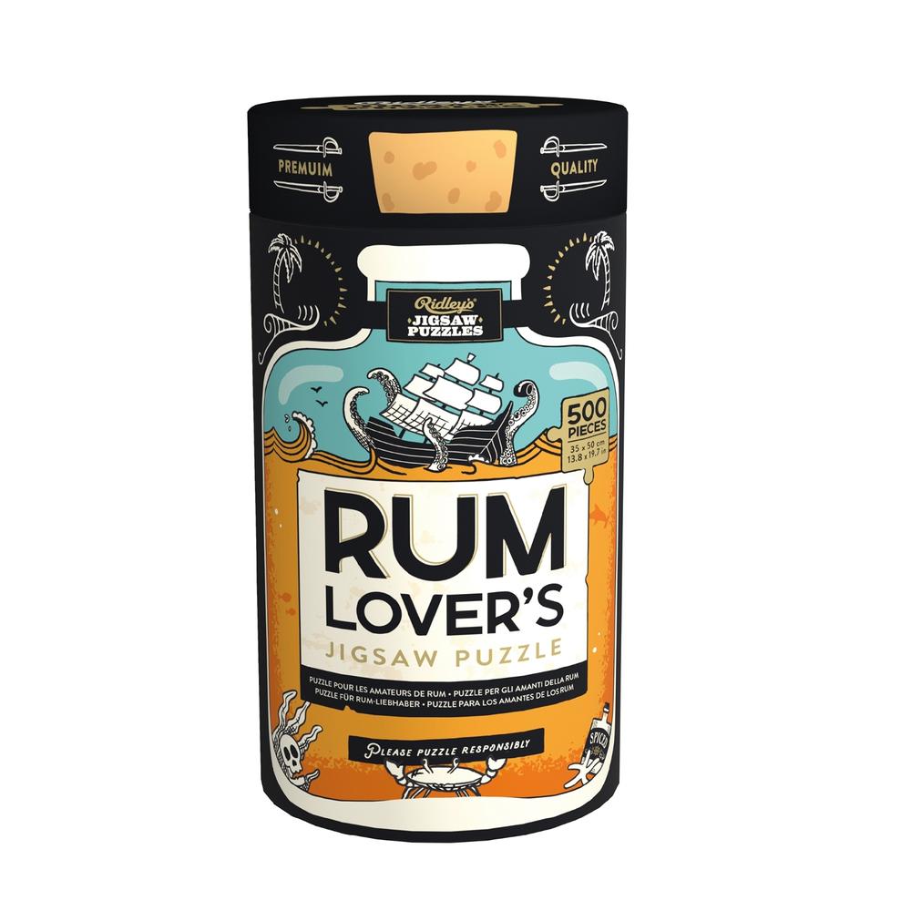 Rum Lover's 500-piece Jigsaw Puzzle, 9781797237442
