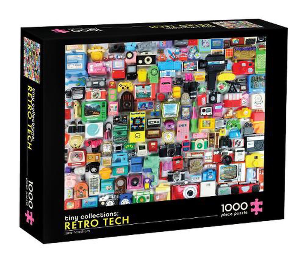Tiny Collections Retro Tech 1000-Piece Puzzle by Jane Housham - ISBN: 9781797237688