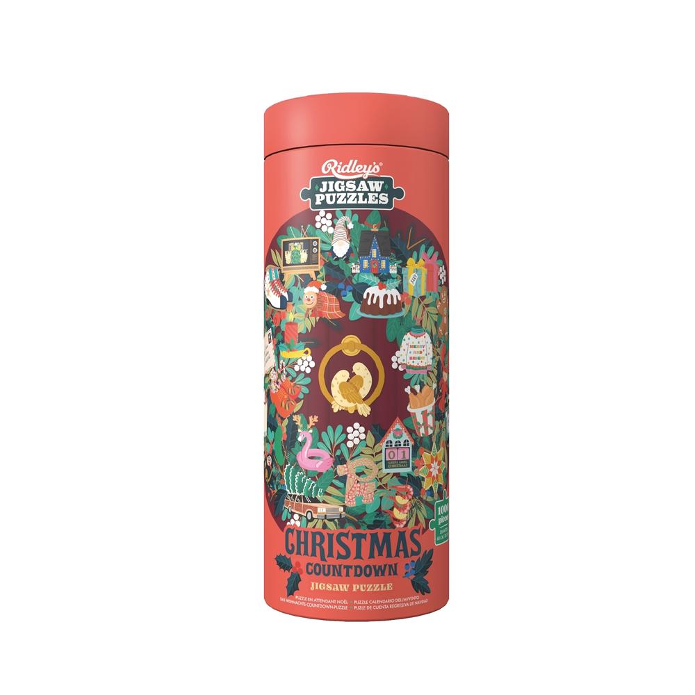 Christmas Countdown 1000-Piece Jigsaw Puzzle, 9781797238791