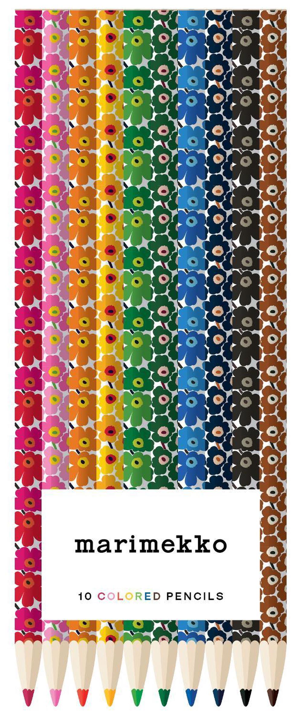 Marimekko Colored Pencils (Unikko), 9781797239002
