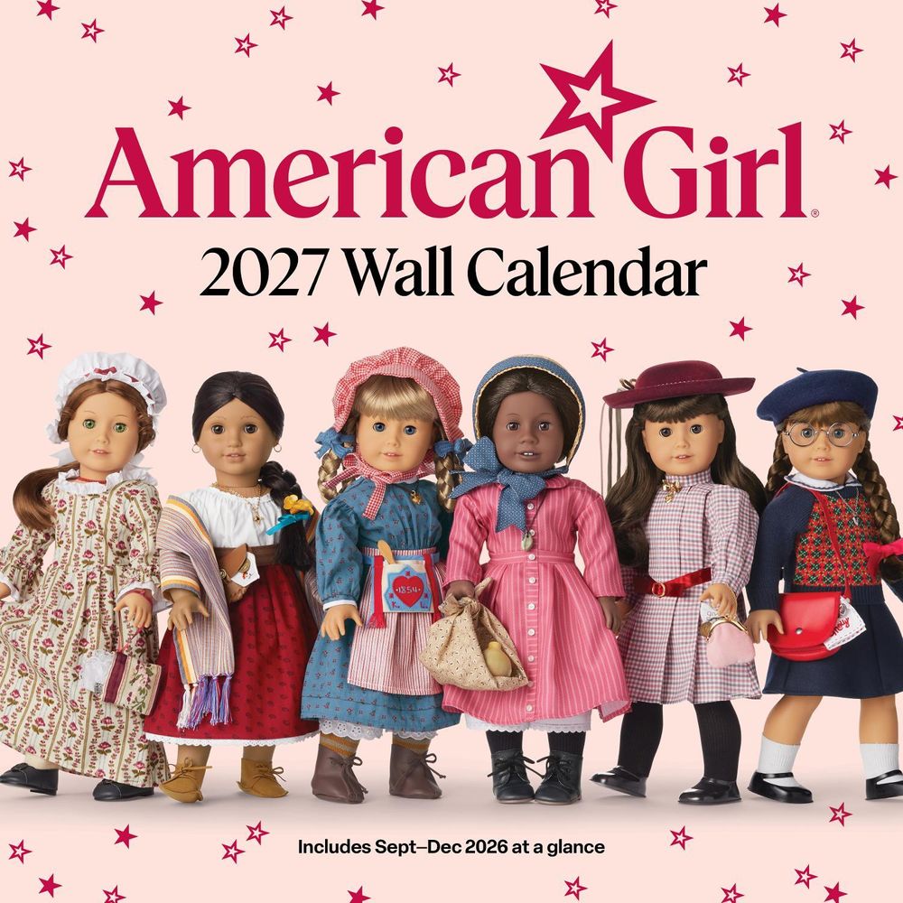 American Girl 2027 Wall Calendar by Mattel - ISBN: 9781797244129