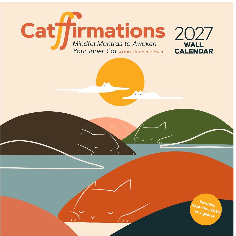 Catffirmations 2027 Wall Calendar by Lim Heng Swee - ISBN: 9781797244303