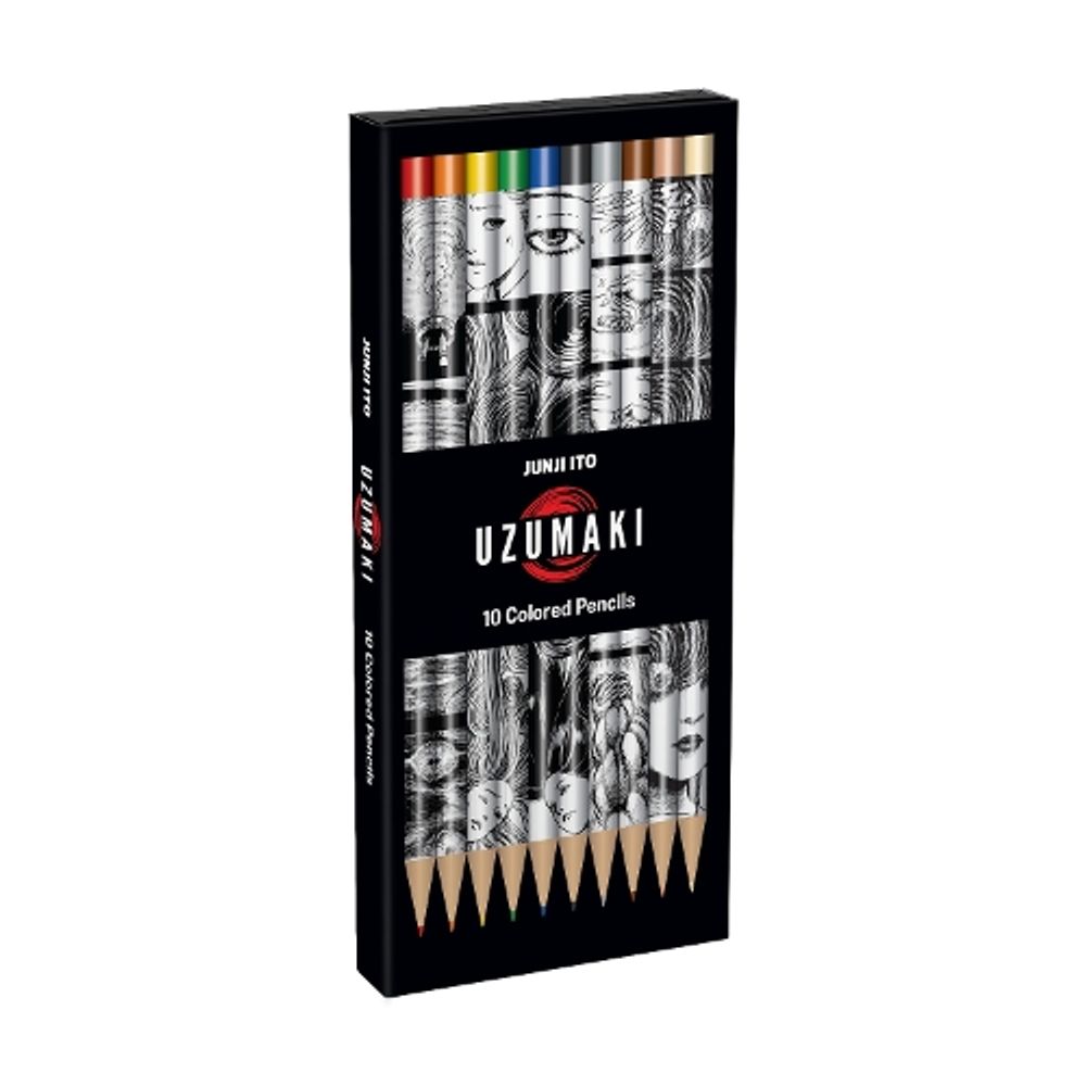 Chronicle Books Junji Ito Uzumaki Colored Pencils by Chronicle Books - ISBN: 9781797247328