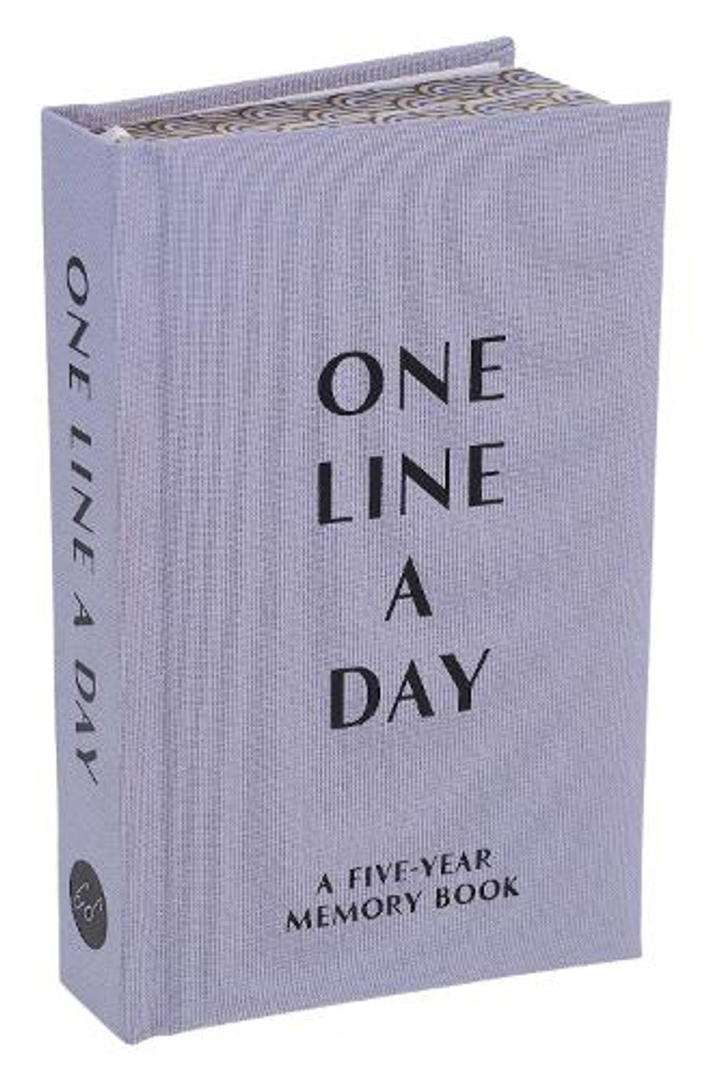 Periwinkle Canvas One Line a Day by Chronicle Books - ISBN: 9781797248332