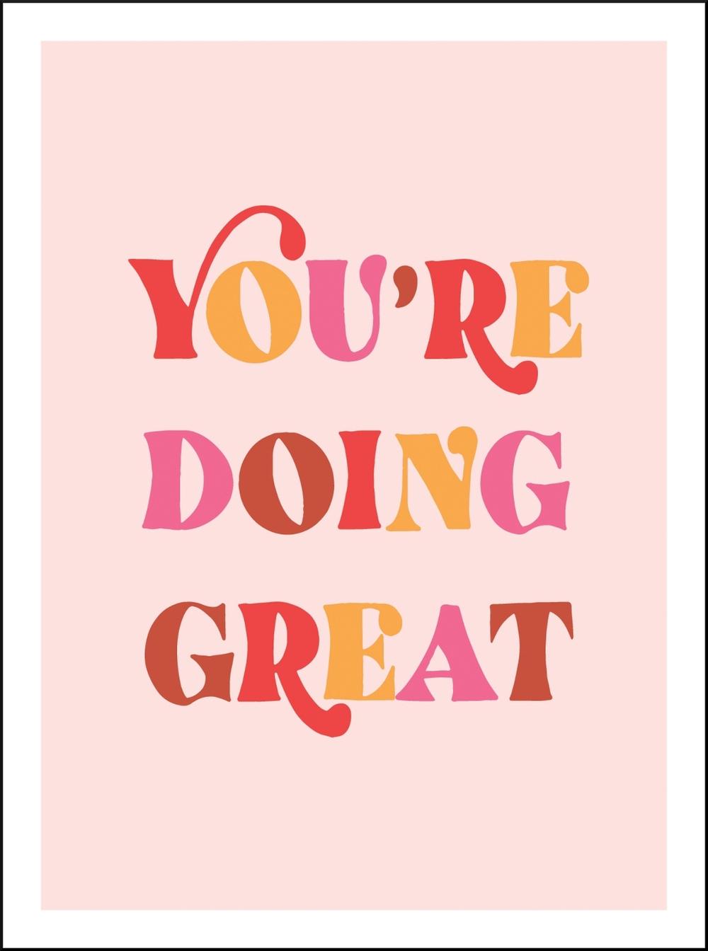 You're Doing Great by Summersdale Publishers - ISBN: 9781800071575