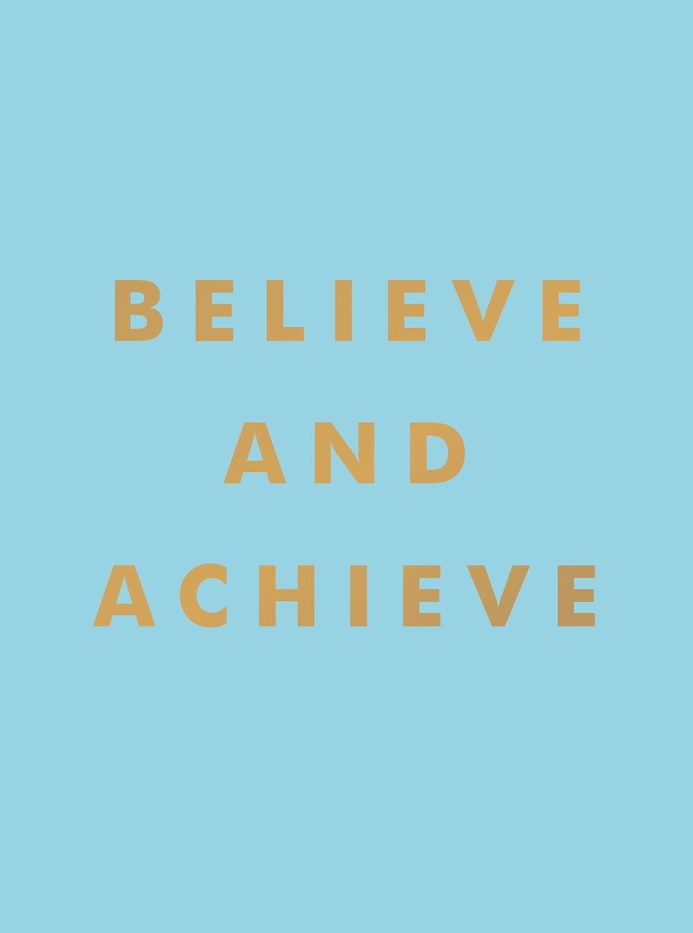 Believe and Achieve, 9781800073920