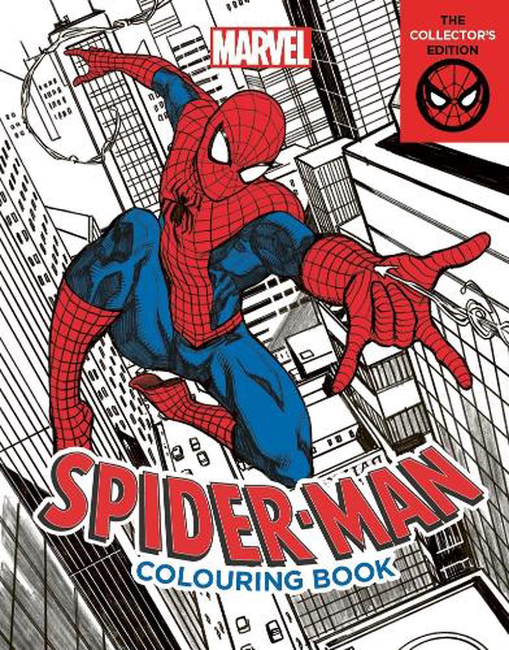 Marvel Spider-Man Colouring Book: The Collector's Edition, 9781800784024