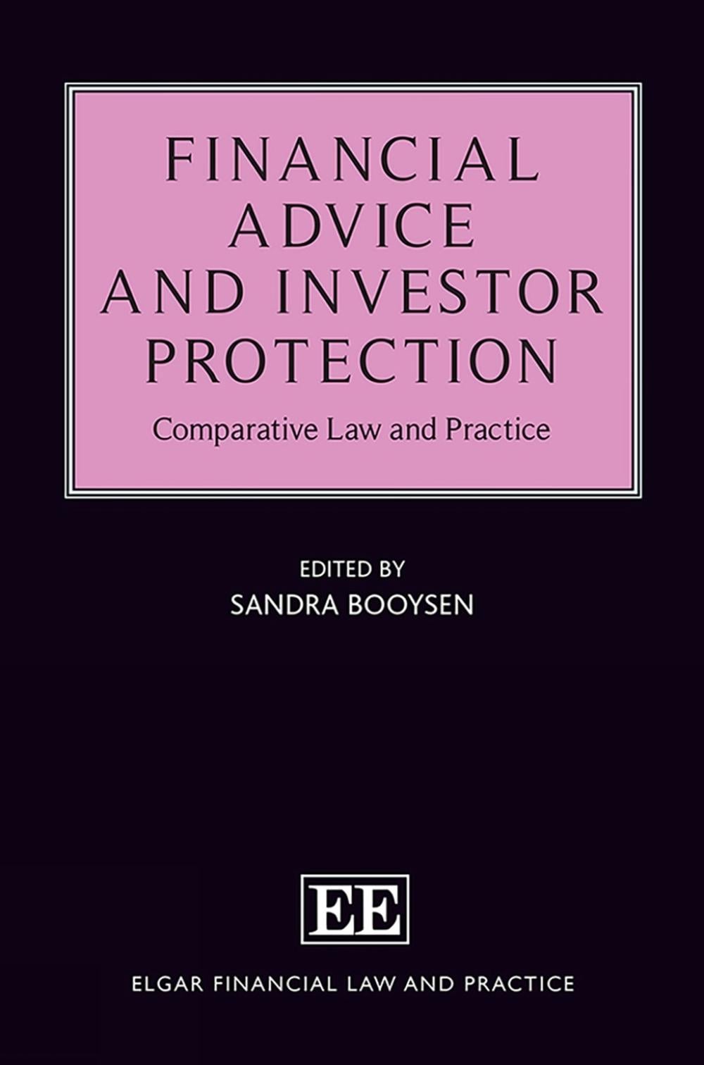 Financial Advice and Investor Protection by Sandra Booysen - ISBN: 9781800884618