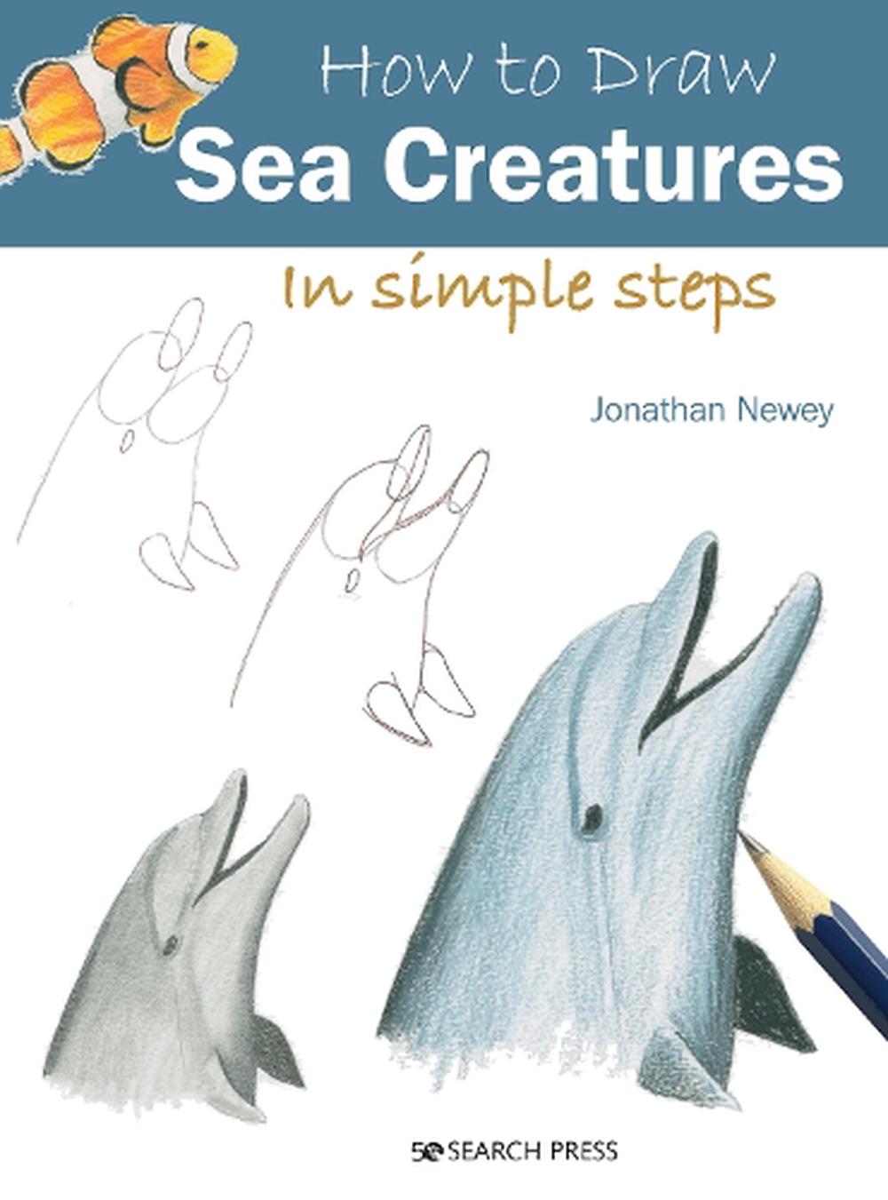 How to Draw: Sea Creatures, 9781800921016