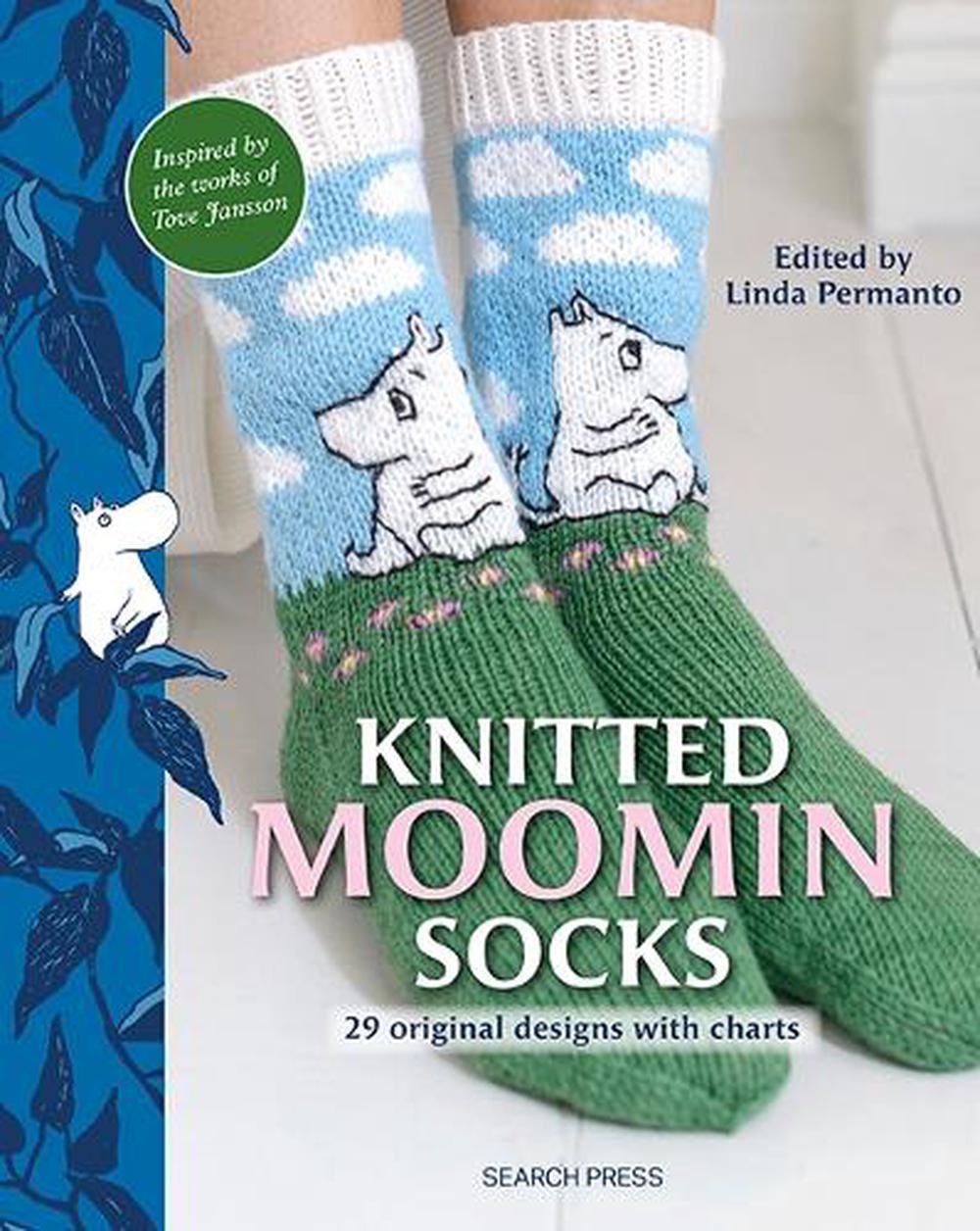Knitted Moomin Socks, 9781800921771