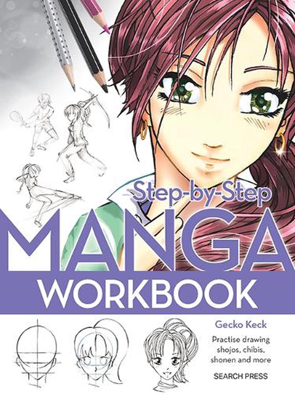 Step-by-Step Manga Workbook, 9781800922389