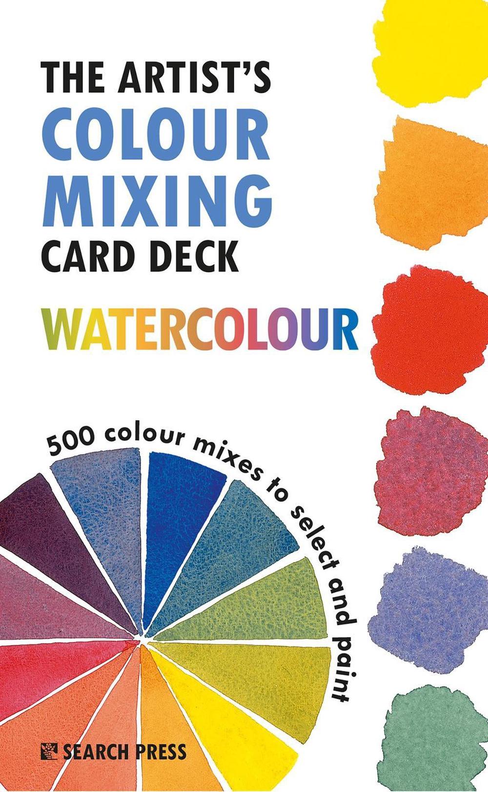 The Artist's Colour Mixing Card Deck - Watercolour, 9781800923898