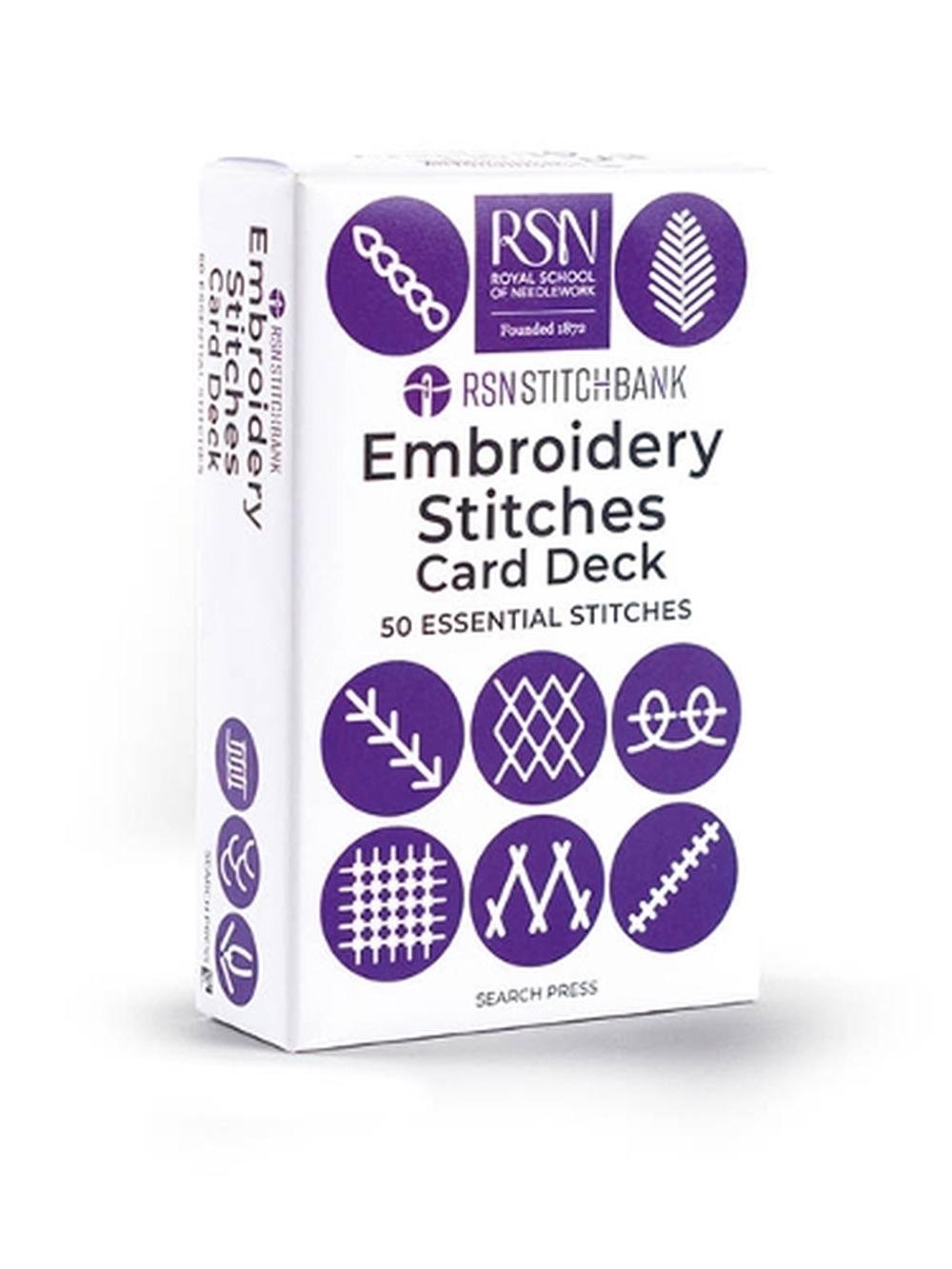RSN Stitch Bank: The Embroidery Stitches Card Deck, 9781800923966