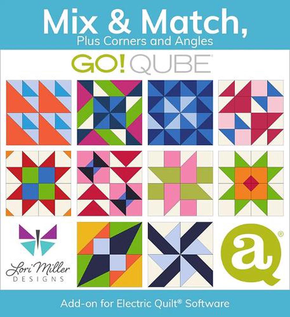AccuQuilt GO! Qube: Mix & Match, Plus Corners and Angles, 9781800924109