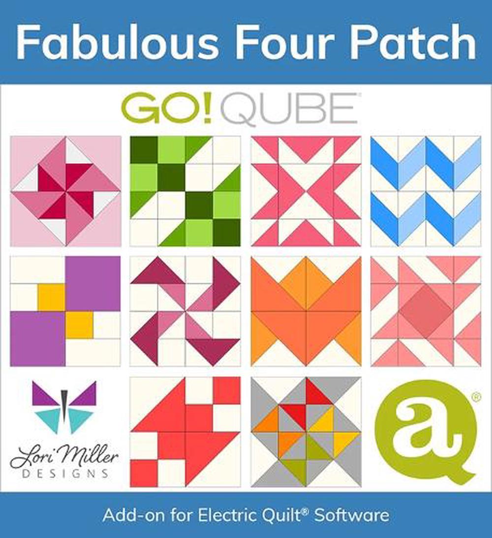 AccuQuilt GO! Qube: Fabulous Four Patch, 9781800924123