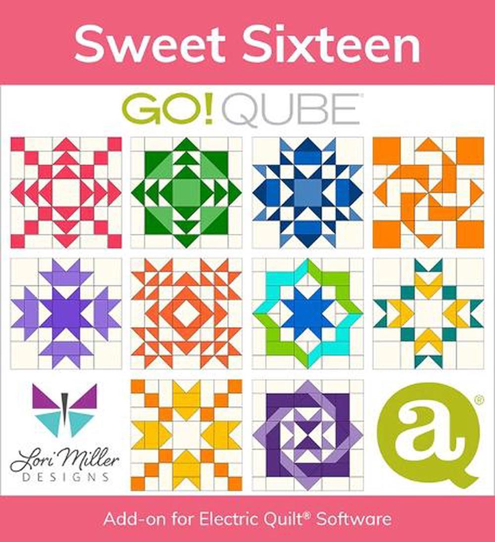 AccuQuilt GO! Qube: Sweet Sixteen, 9781800924154