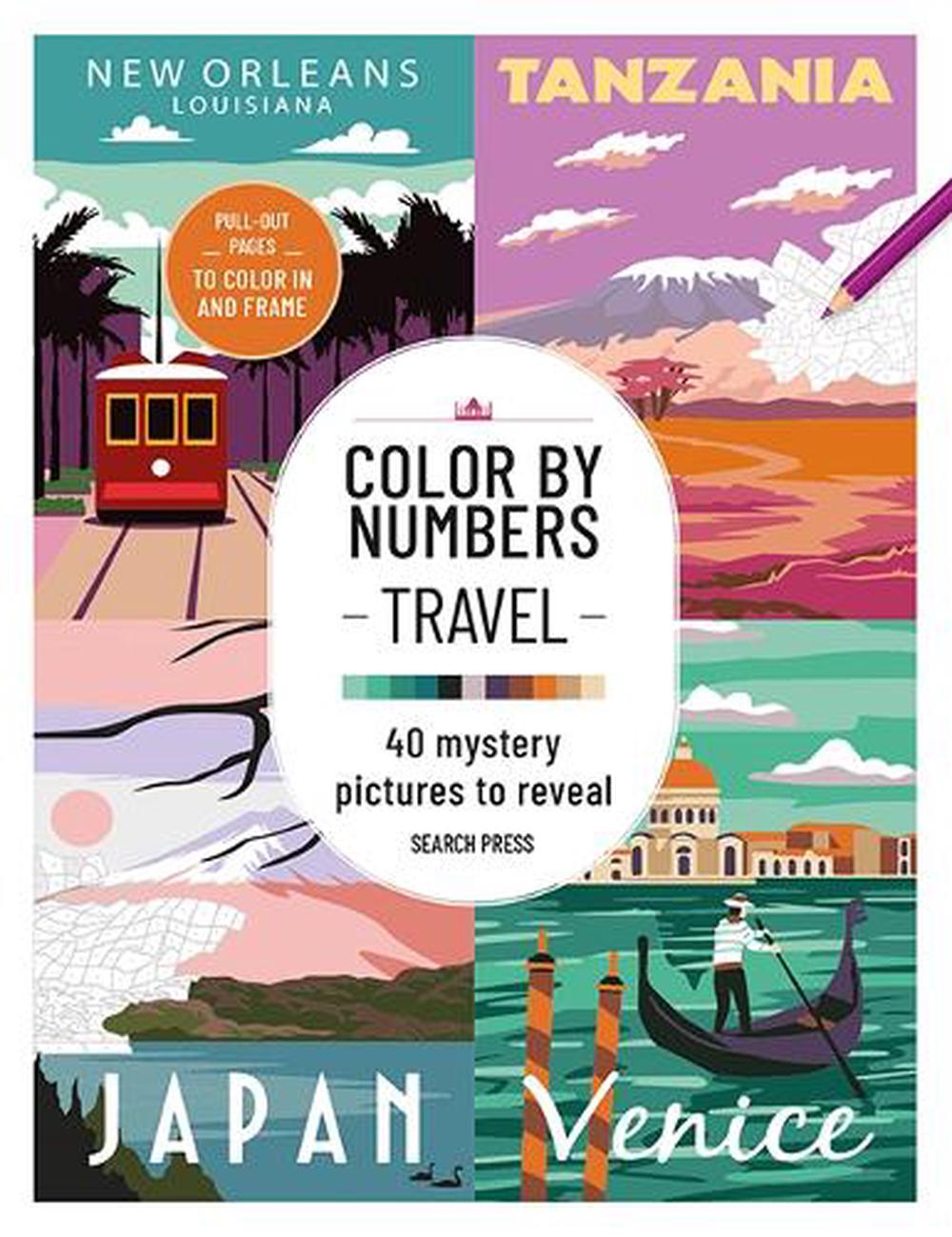 Color by Numbers: Travel, 9781800924246