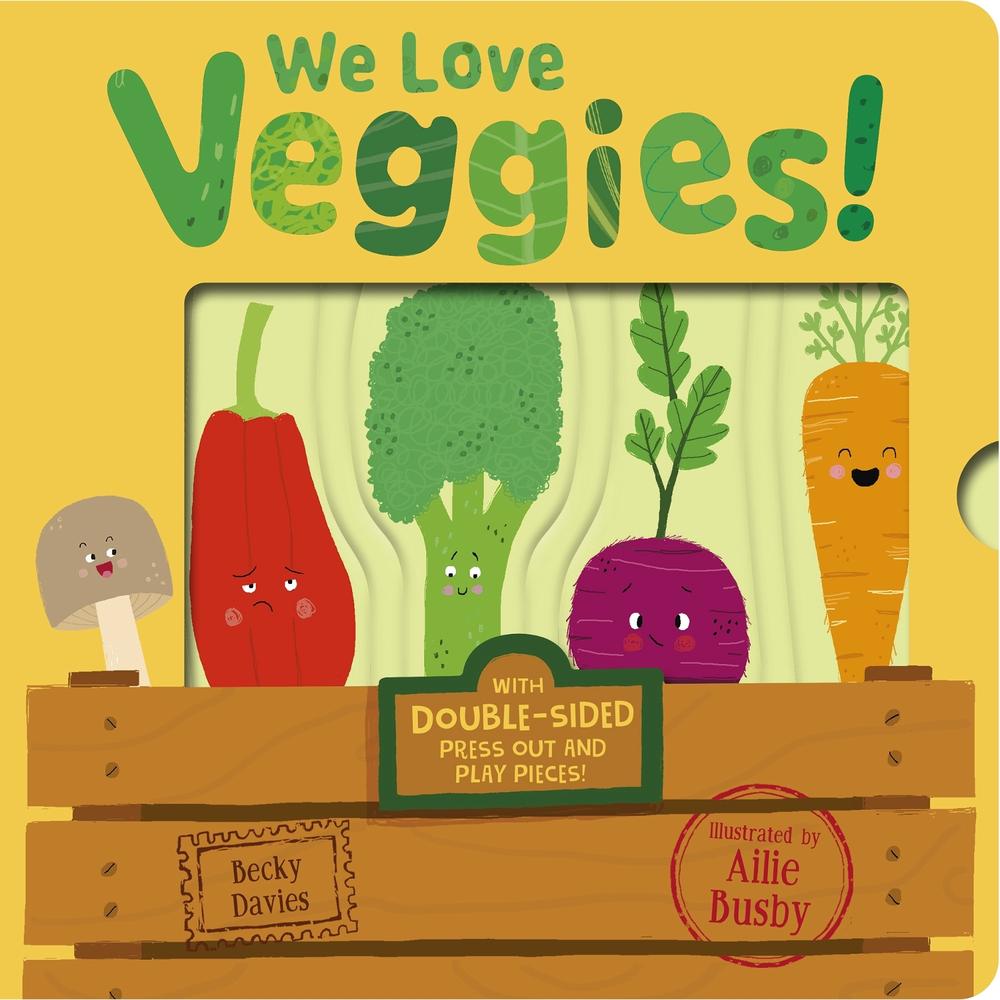 We Love Veggies! by Becky Davies - ISBN: 9781801046664