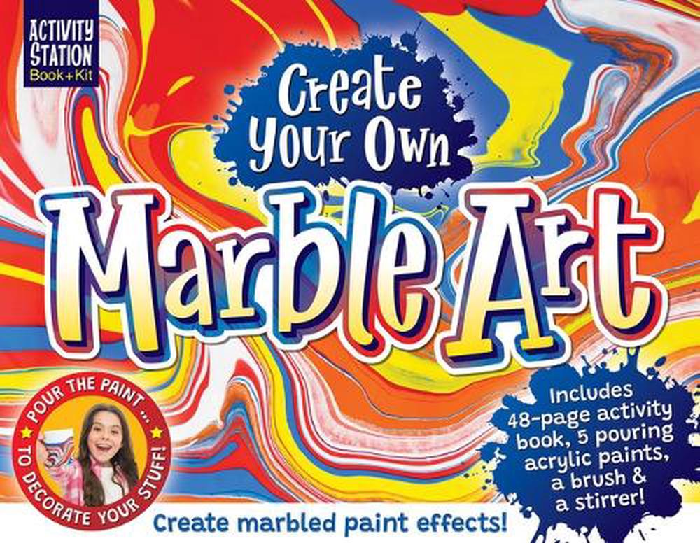 Create Your Own Marble Art by Jessie Oliver - ISBN: 9781801051033