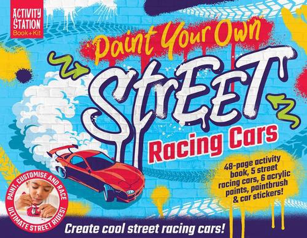Paint Your Own Street Racing Cars by Nat Lambert - ISBN: 9781801051088