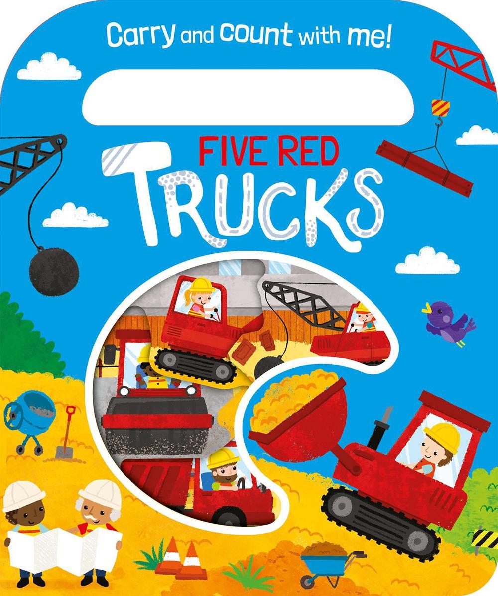 Five Red Trucks by Katie Button - ISBN: 9781801052764