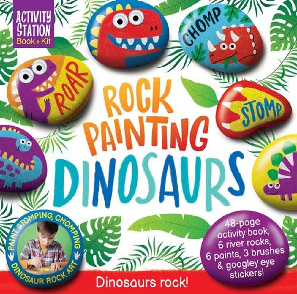 Rock Painting Dinosaurs by Bonny Byford - ISBN: 9781801054430