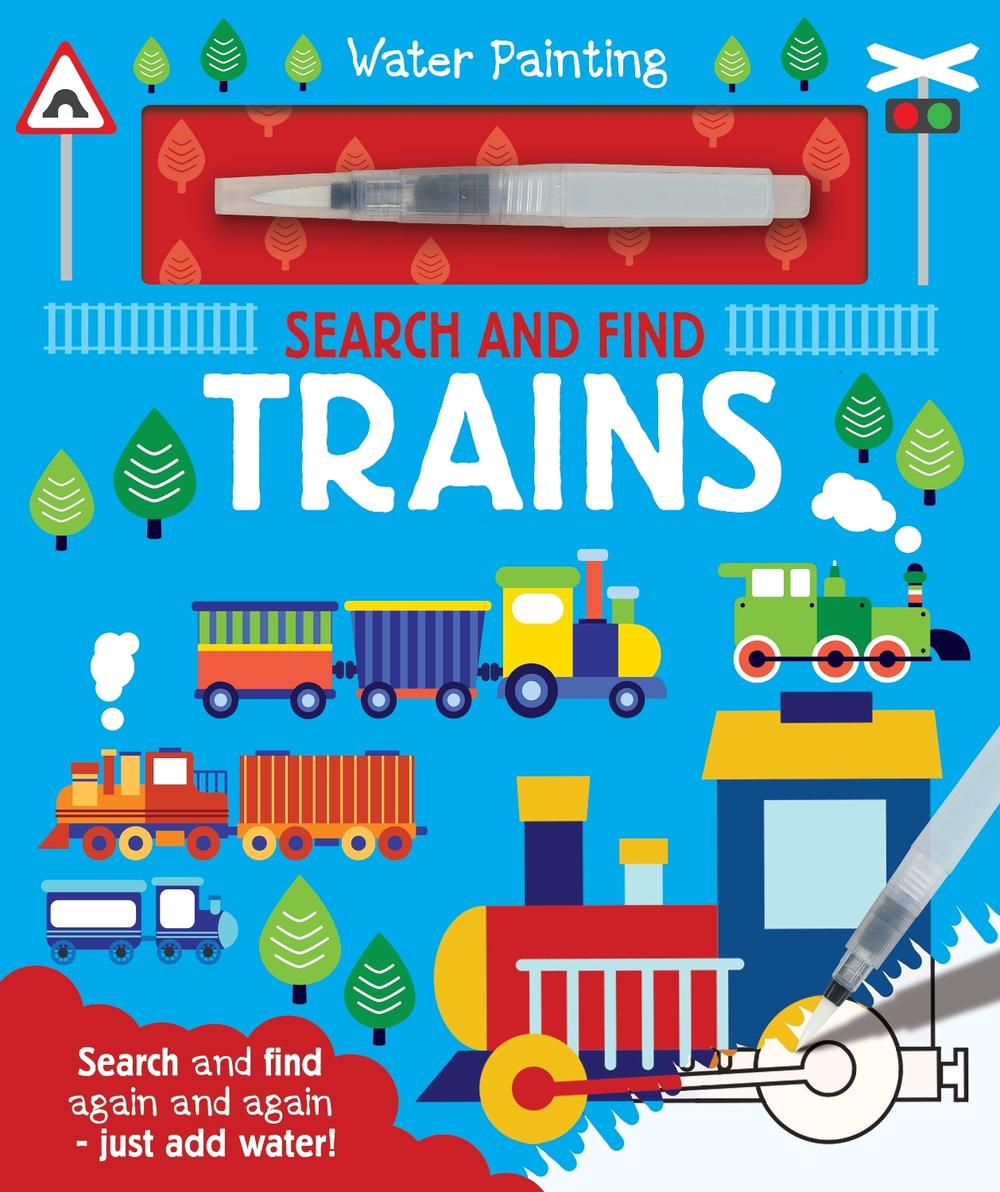 Search and Find Trains by Georgie Taylor - ISBN: 9781801058605