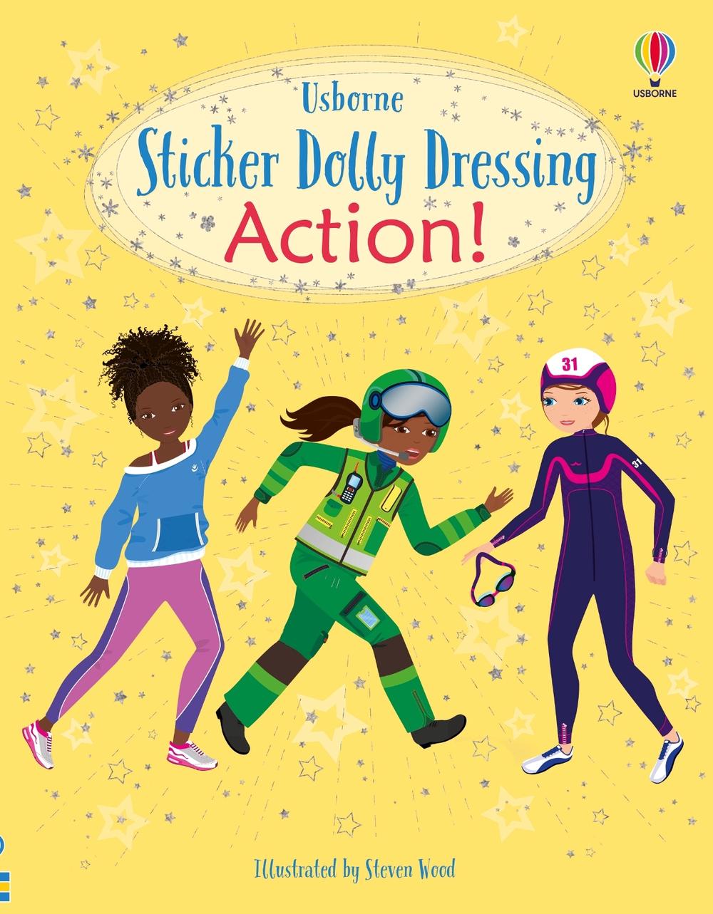 Sticker Dolly Dressing Action!, 9781801313193