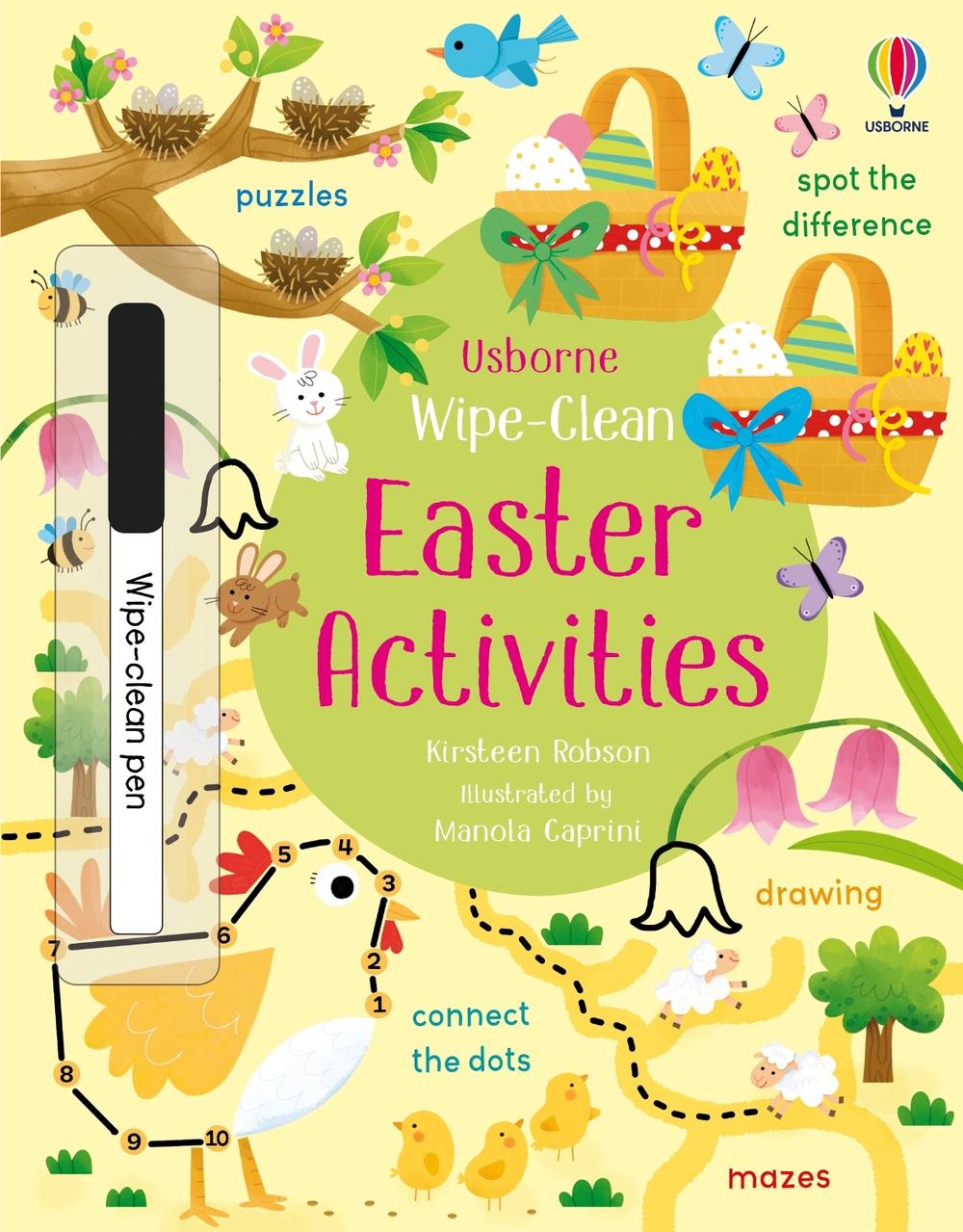 Wipe-Clean Easter Activities by Kirsteen Robson - ISBN: 9781801319164