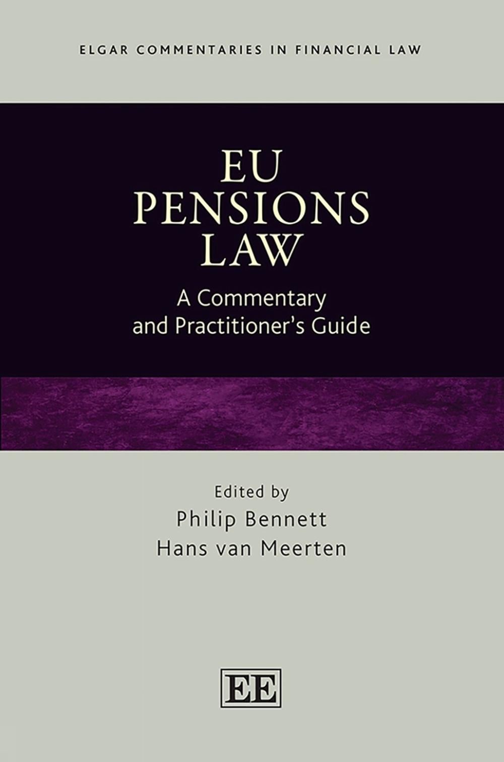 EU Pensions Law by Philip Bennett - ISBN: 9781802200218