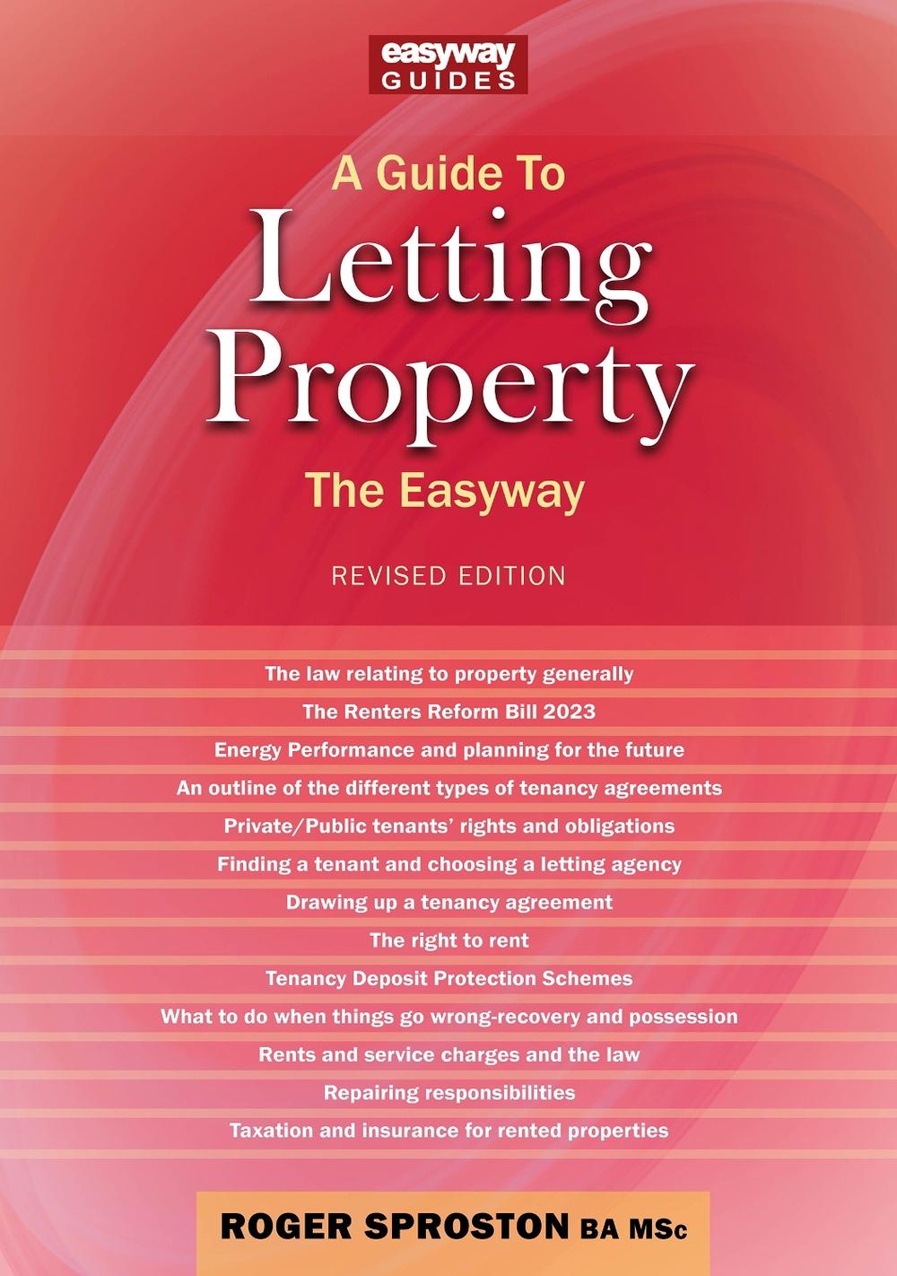 A Guide to Letting Property, 9781802363692