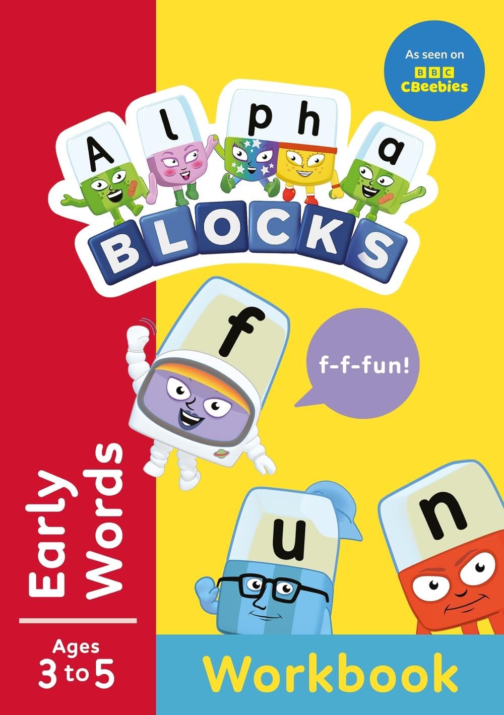 Alphablocks R Red Alphablocks Early Words (Red Level Workbook) by Alphablocks, Paperback ...