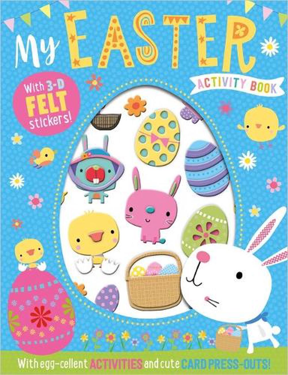 My Easter Activity Book With 3-D Felt Stickers!, 9781803377087
