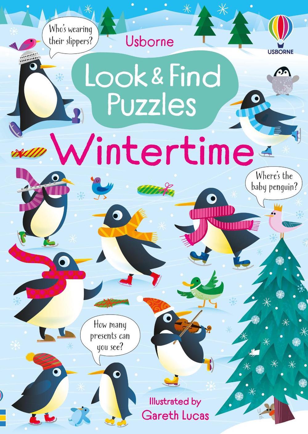 Look and Find Puzzles Wintertime, 9781803706382