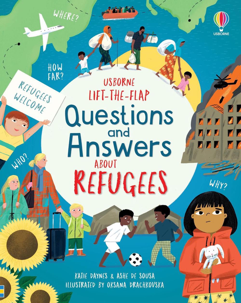 Lift-the-flap Questions and Answers about Refugees, 9781803709987