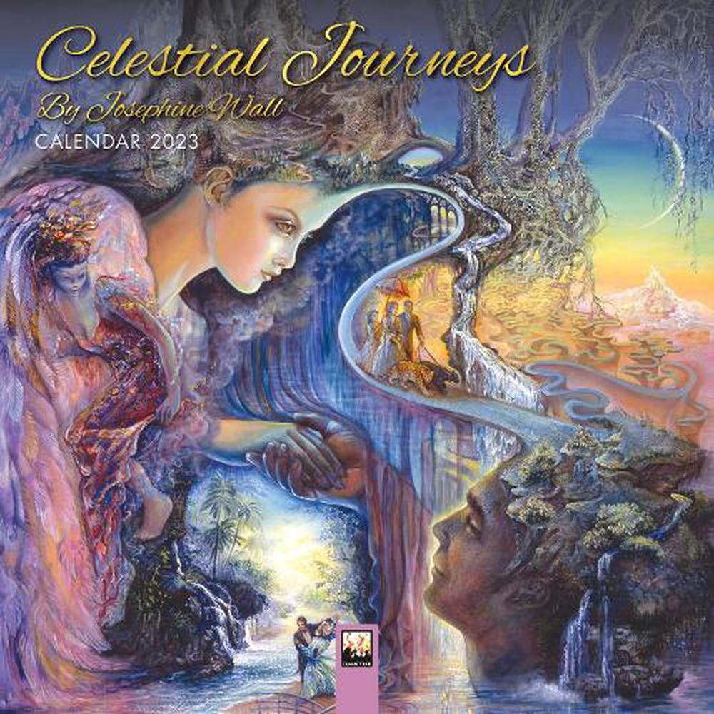 Celestial Journeys by Josephine Wall Mini Wall Calendar 2023 (art
