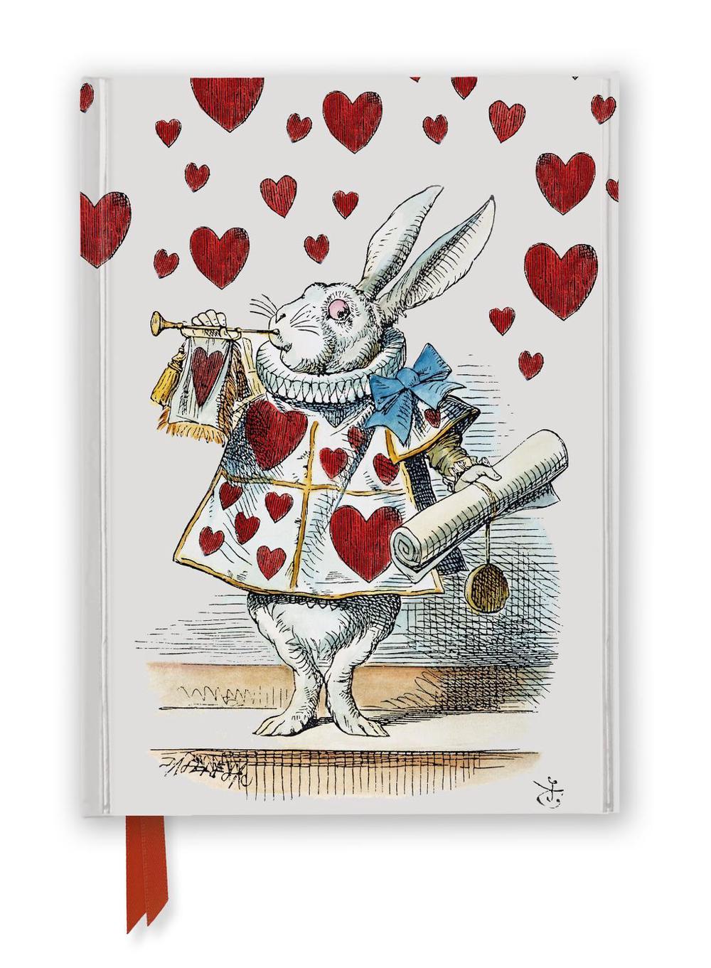 Flame Tree Studio Alice in Wonderland: White Rabbit (Foiled Journal), 9781804172896