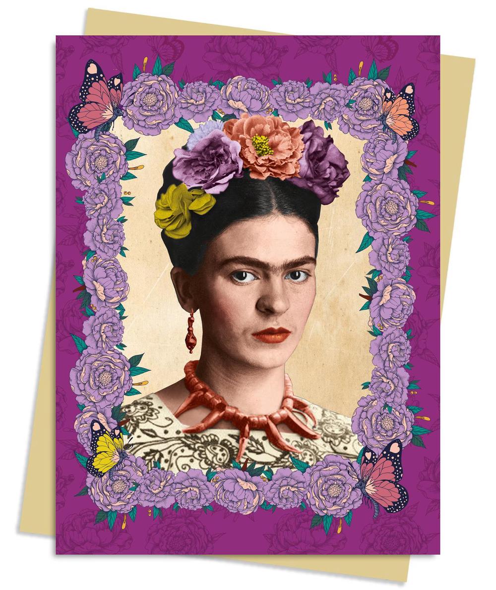 Flame Tree Studio Frida Kahlo: Purple Greeting Card Pack, 9781804172995