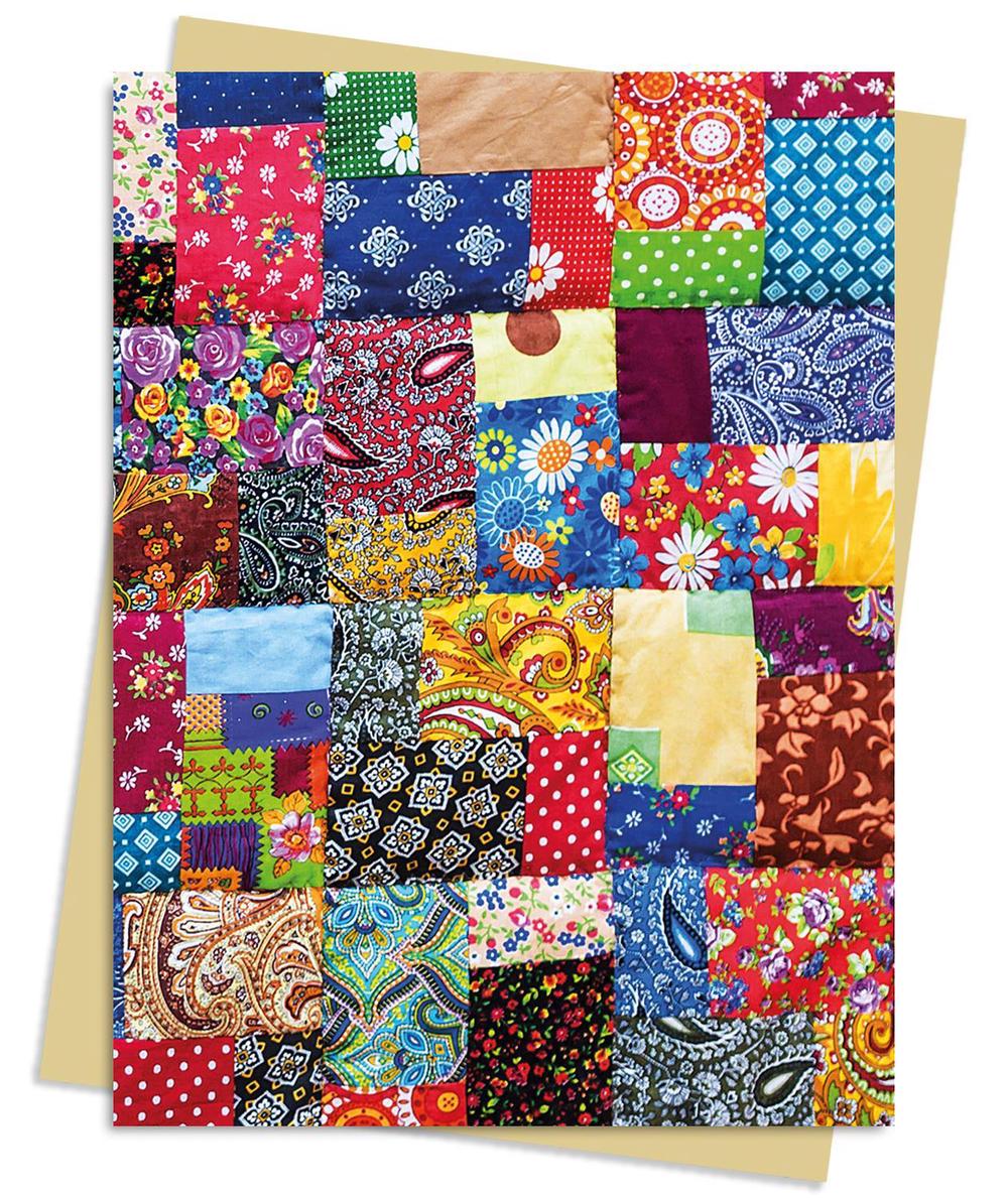 Flame Tree Studio Patchwork Quilt Greeting Card Pack, 9781804173008