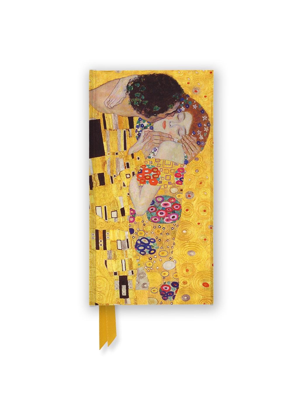 Flame Tree Studio Gustav Klimt: The Kiss (Foiled Slimline Journal), 9781804173220