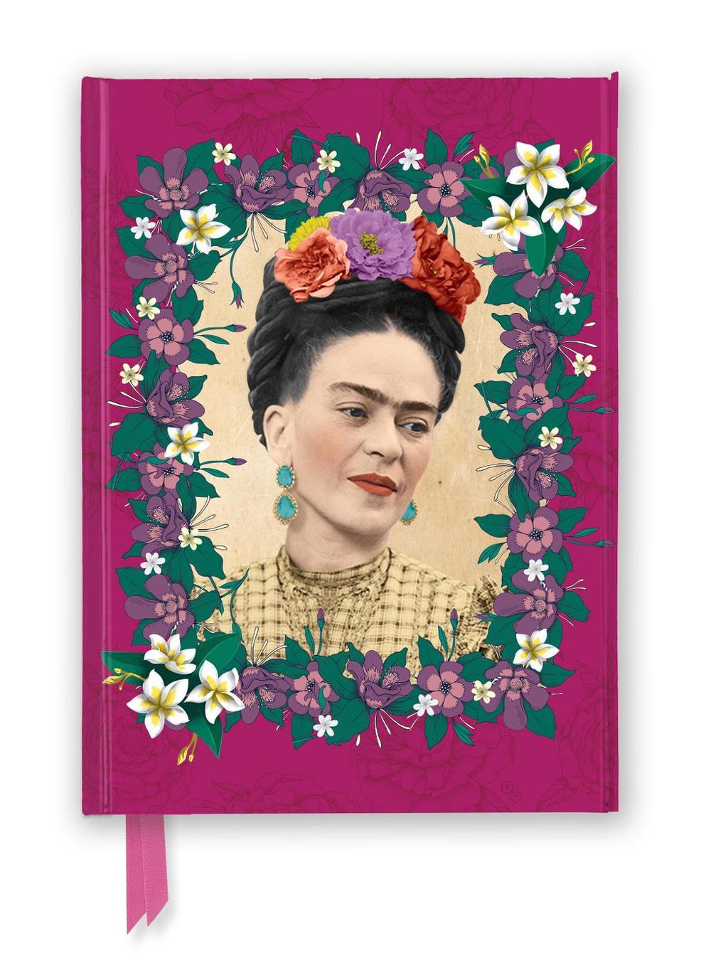 Flame Tree Studio Frida Kahlo: Dark Pink (Foiled Journal), 9781804173534