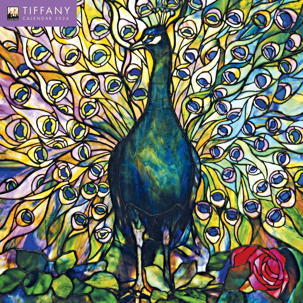Tiffany Wall Calendar 2024 (Art Calendar), 9781804173879