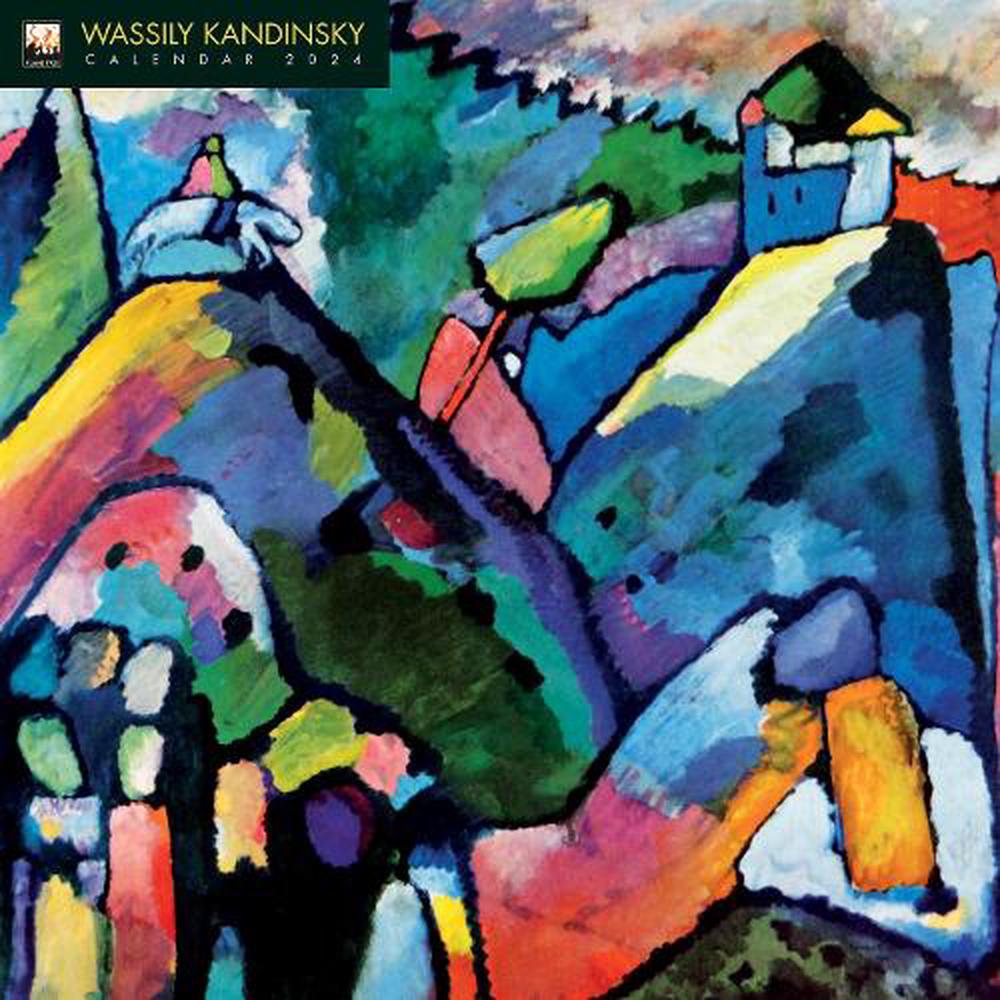 Wassily Kandinsky Wall Calendar 2024 (Art Calendar) by Flame Tree