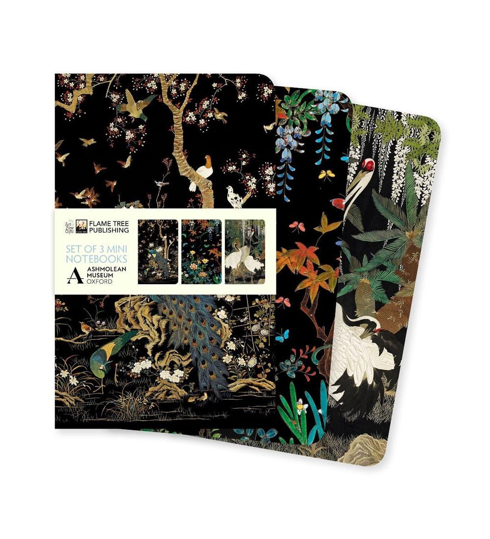 Flame Tree Studio Ashmolean Museum Set of 3 Mini Notebooks by Flame Tree Studio - ISBN: 9781804176412