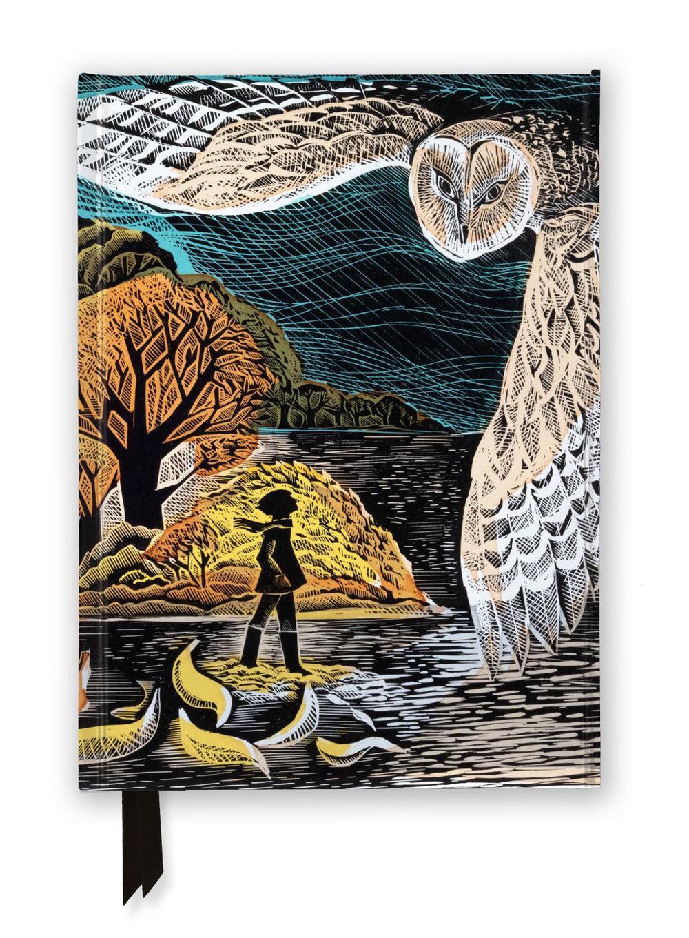 Flame Tree Studio Angela Harding: October Owl (Foiled Journal), 9781804176931
