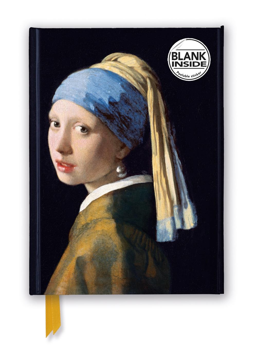 Flame Tree Studio Johannes Vermeer: Girl with a Pearl Earring (Foiled Blank Journal), 9781804177136