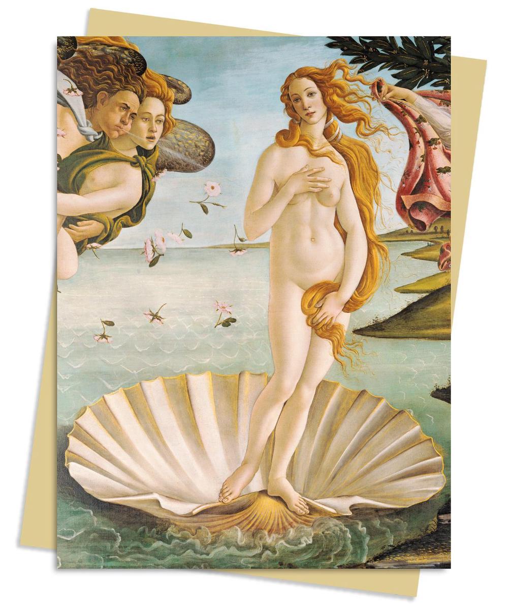 Flame Tree Studio Sandro Botticelli: The Birth of Venus Greeting Card Pack, 9781804177440