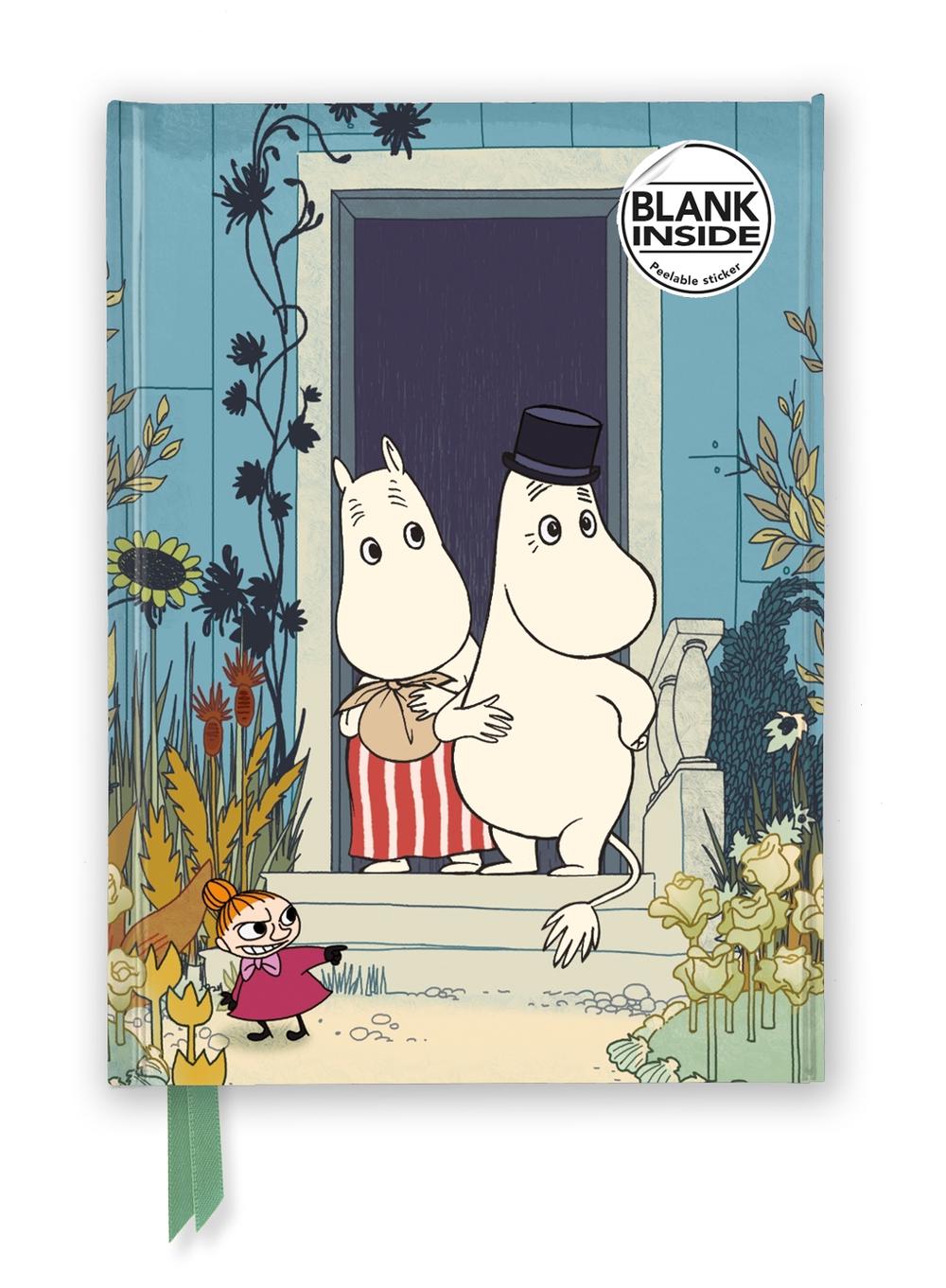 Flame Tree Studio Moomins on the Riviera (Foiled Blank Journal), 9781804177631